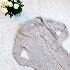 Ribbed Leith cardigan